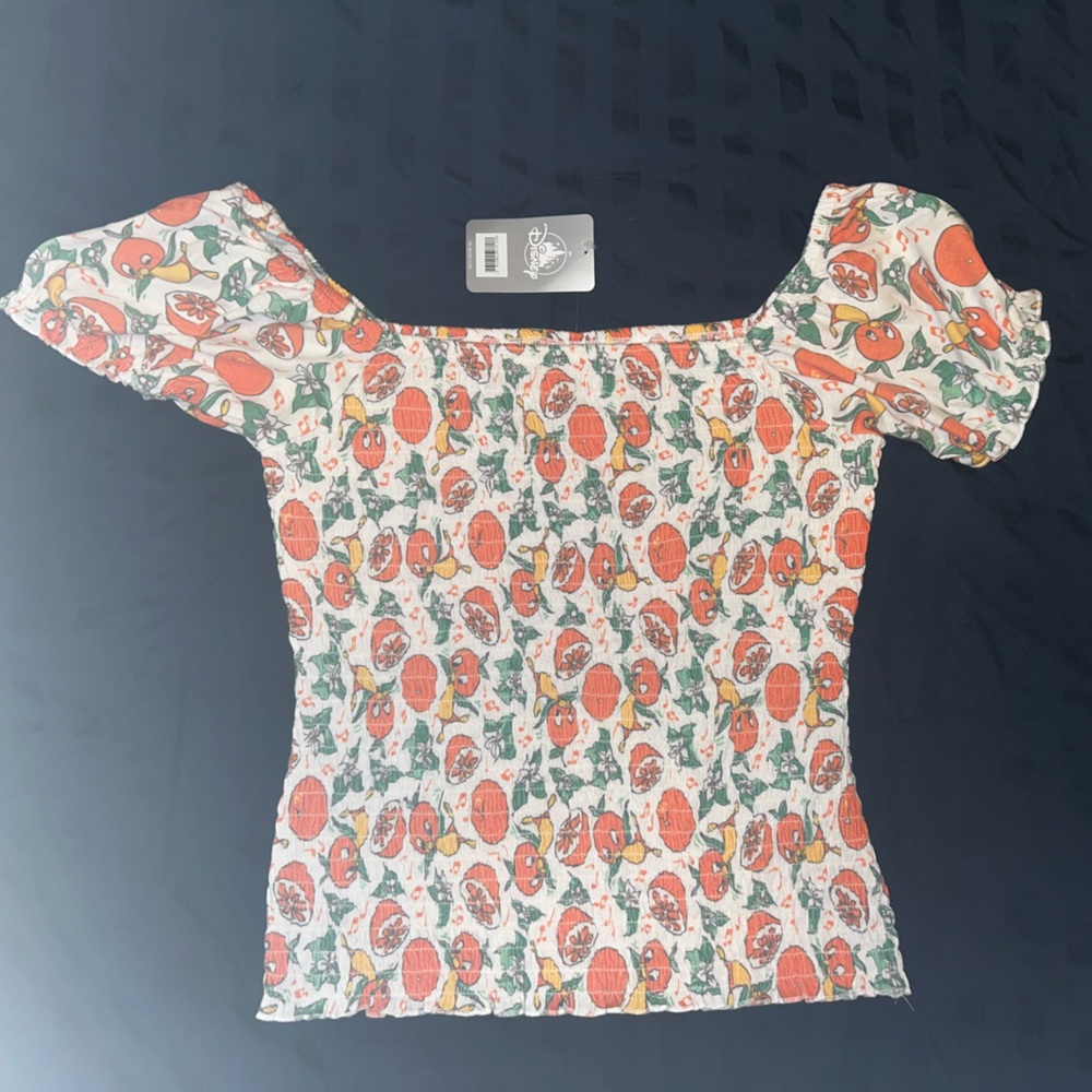 Disney Orange Bird top NWT